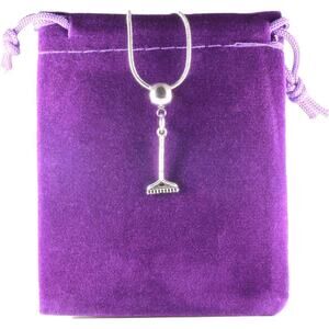 Garden Jewelry - Rake Necklace Flower Gardening